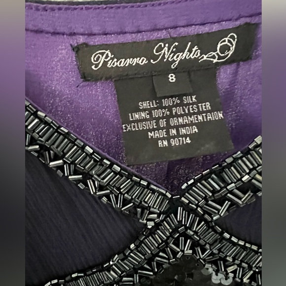 NWOT Pissarro nights sequined dress - Picture 5 of 6